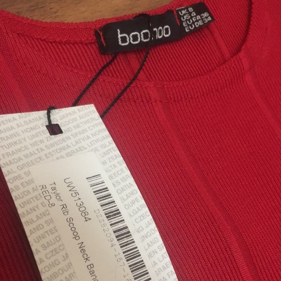 Red bandage bodysuit - Picture 3 of 3